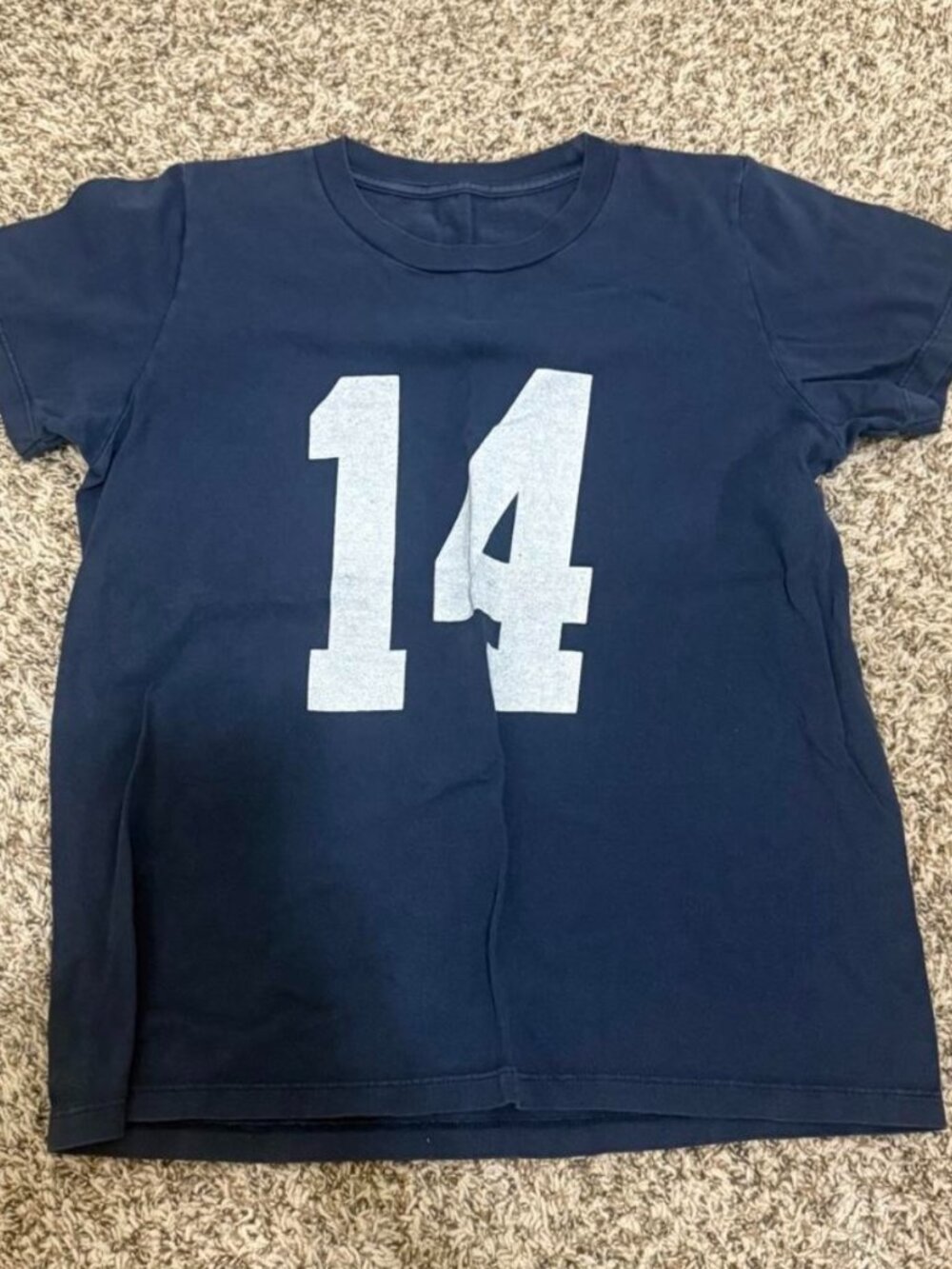 Brandy Melville navy blue number shirt
